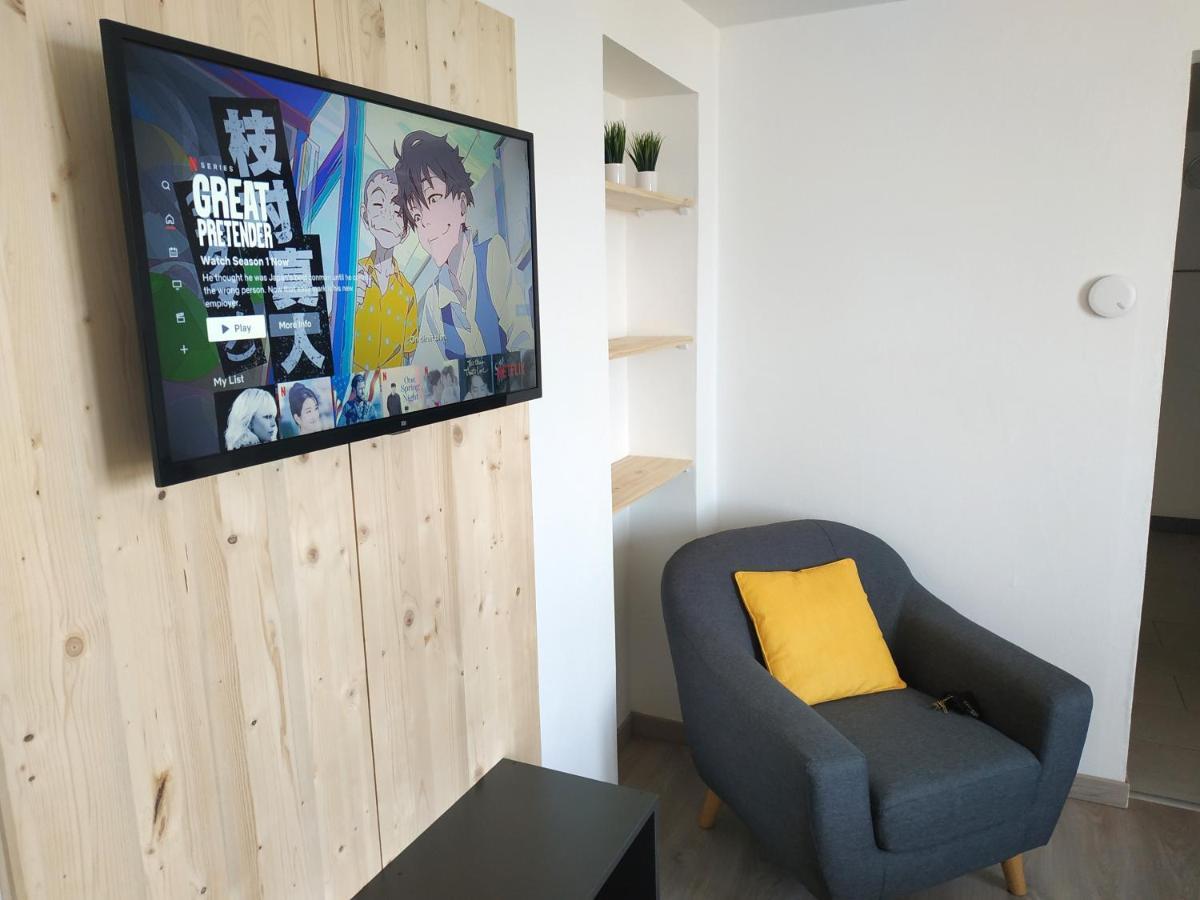 Sea View & Beach Studio Apartment - Blue Horizon Dunkirk Esterno foto