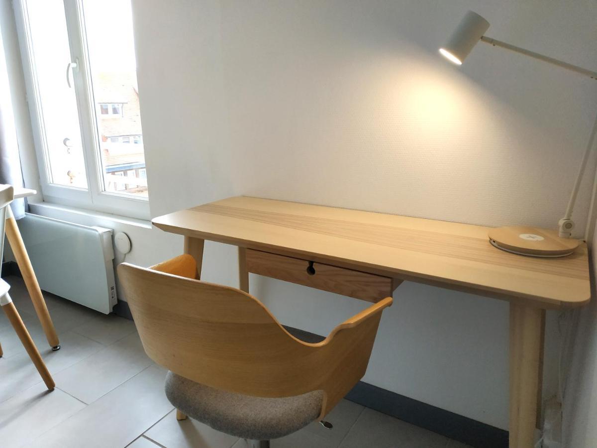 Sea View & Beach Studio Apartment - Blue Horizon Dunkirk Esterno foto